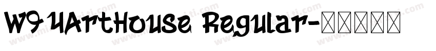 W94ArtHouse Regular字体转换